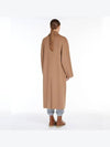 Copy Button Wool Double Coat Camel - S MAX MARA - BALAAN 4