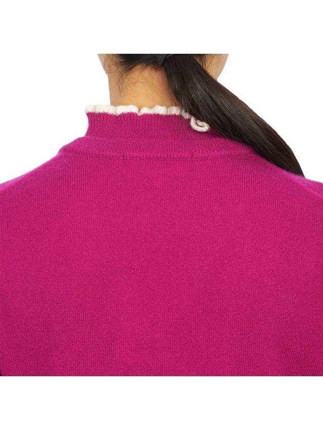 Golf Wear Women s Neck Polar Knit MLW 2C AB02 PURPLE - MARK & LONA - BALAAN 8