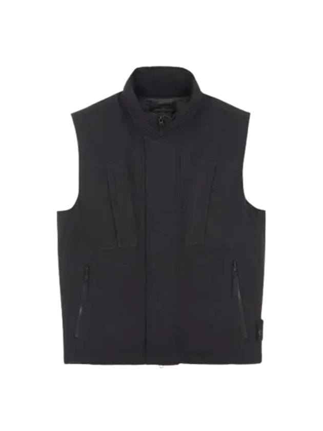 Ghost Piece O-Ventile Down Vest Black - STONE ISLAND - BALAAN 3