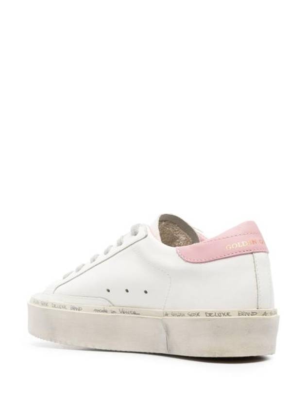 Women's Hi Star Leather Low Top Sneakers White - GOLDEN GOOSE - BALAAN 4