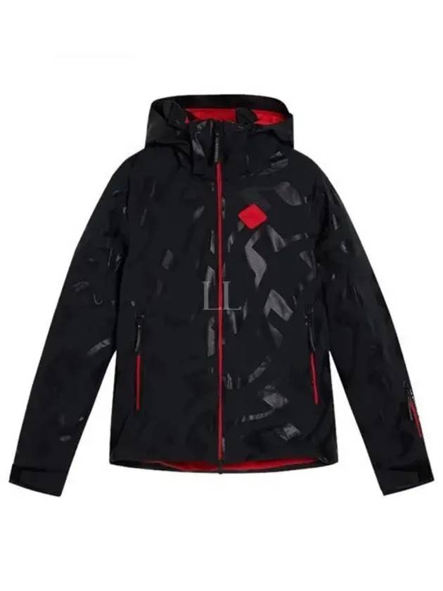 Ray Hybrid Jacket Printed SMOW08754W081 Men's Ray Hybrid Printed Jacket - J.LINDEBERG - BALAAN 2