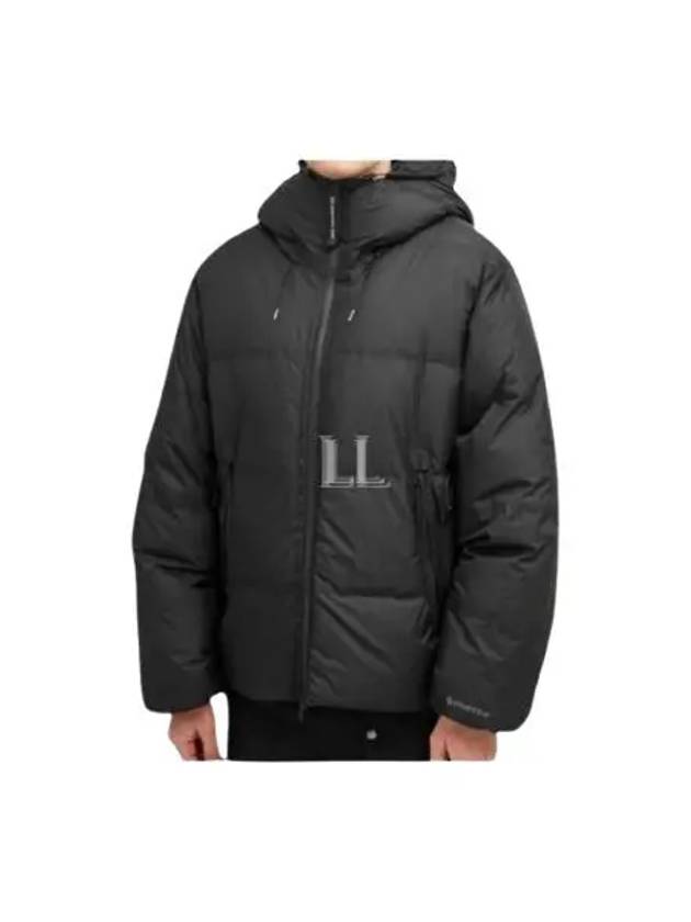 The Metropolis Series Pertex Hooded Down Padding Black - CP COMPANY - BALAAN 2