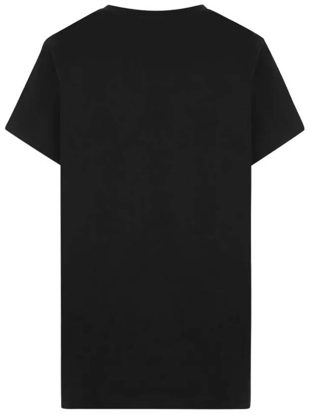 VPC Logo Organic Cotton Short Sleeve T-Shirt Black - A.P.C. - BALAAN 4