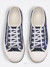 Walk'n'Dior Platform Cotton Low Top Sneaker Blue - DIOR - BALAAN 5