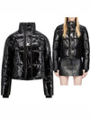 Vinyl Padding Jacket Black - COURREGES - BALAAN 2