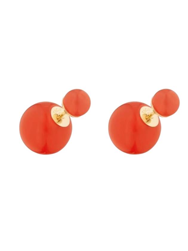 Riviera Tribales Earrings Orange Gold - DIOR - BALAAN 1