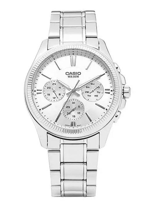 MTP 1375D 7AVDF MTP 1375D 7A Analog Men’s Metal Watch - CASIO - BALAAN 2