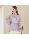 Golf Wear Shiny Overfit Windbreaker Lavender - J JANE - BALAAN 1