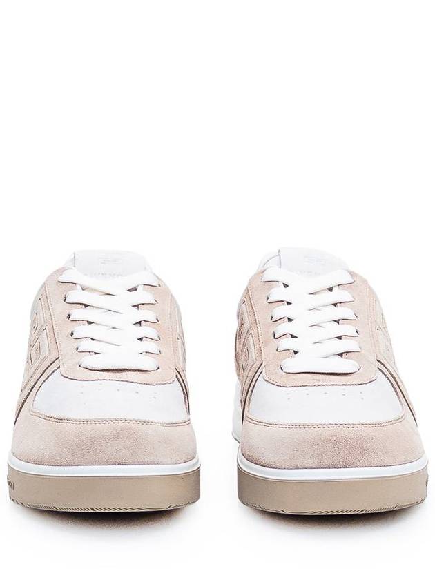 G4 Suede Low Top Sneakers Beige - GIVENCHY - BALAAN 3