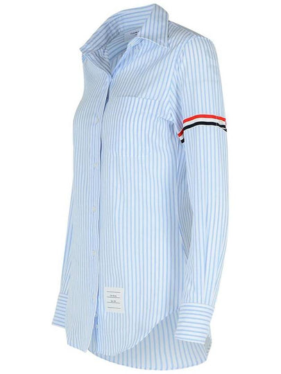 Thom Browne 'Armband' Light Blue Cotton Shirt - THOM BROWNE - BALAAN 2