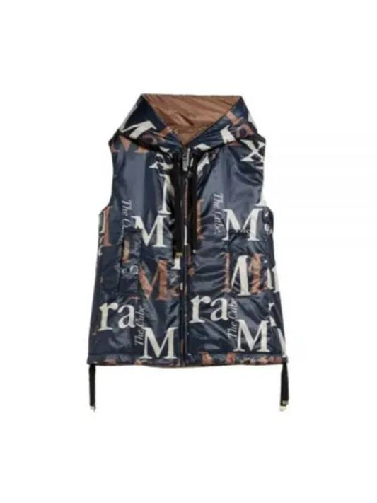 LOGOS 19291104 008 19291104600 water repellent reversible vest padding - MAX MARA - BALAAN 1