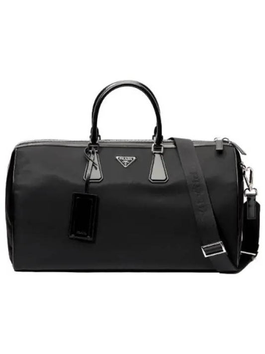 Re Nylon Brushed Leather Duffle Bag Men s Tote - PRADA - BALAAN 1