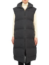 Women's Hooded Padded Vest Black - STUDIO NICHOLSON - BALAAN 3