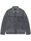 OG Heritage Denim Trucker Jacket Gray - OFFGRID - BALAAN 1