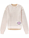 Smashing Bow Logo Label Knit Top Pink - ACNE STUDIOS - BALAAN 2