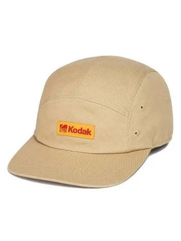 KODAK Logo Camp Cap BEIGE - KODO - BALAAN 1