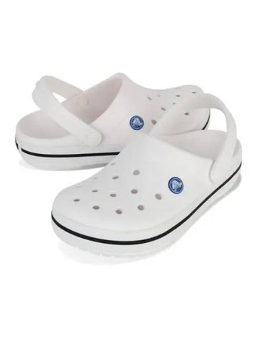 Croc Band Clog Adult Sandals White 11016 100 - CROCS - BALAAN 1