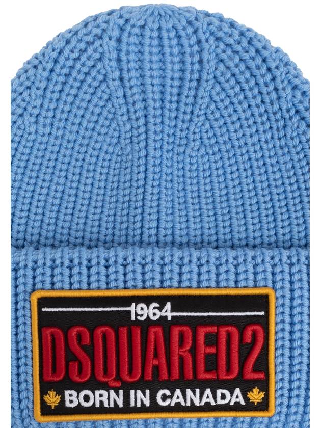 Dsquared2 Cap With Logo, Men's, Blue - DSQUARED2 - BALAAN 4