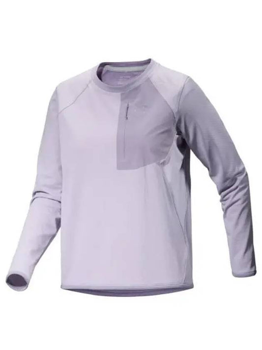 Delta Crew Neck Long Sleeve T-Shirt Purple - ARC'TERYX - BALAAN 2