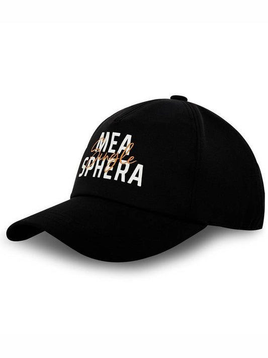 SINGLE-EMBROIDERED BALL CAP BLACK - MEASPHERA - BALAAN 1