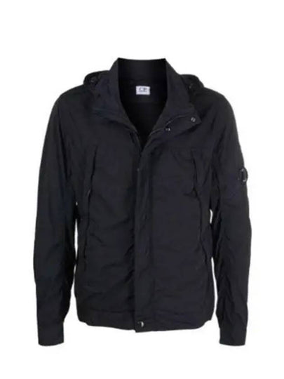 Nycra R Zip Up Jacket Black - CP COMPANY - BALAAN 2