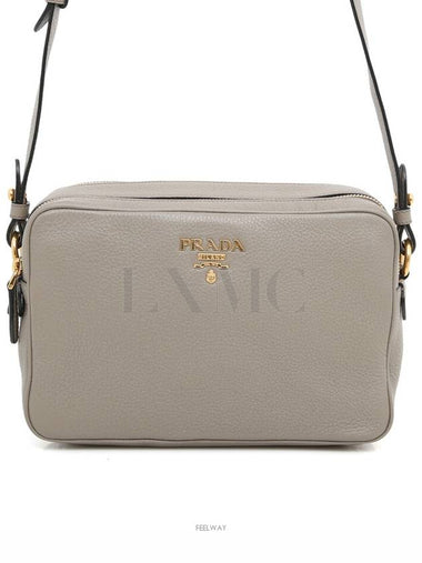 Vitello double zipper camera bag Dino cross 1BH079 - PRADA - BALAAN 1