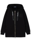 Women's Northtalk Black Hooded Zip-Up 99260133600 005 - MAX MARA - BALAAN 3