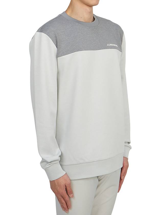 Jeff Crew Neck AMJS09078 U199 Men's Jeff Crew Neck - J.LINDEBERG - BALAAN 5