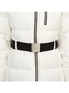 Cloud Belted Hooded Long Padded White - MOOSE KNUCKLES - BALAAN 11