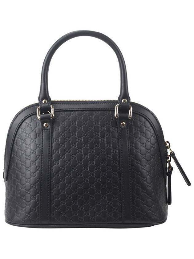 Microssima Small Dome Tote Bag Black - GUCCI - BALAAN 3