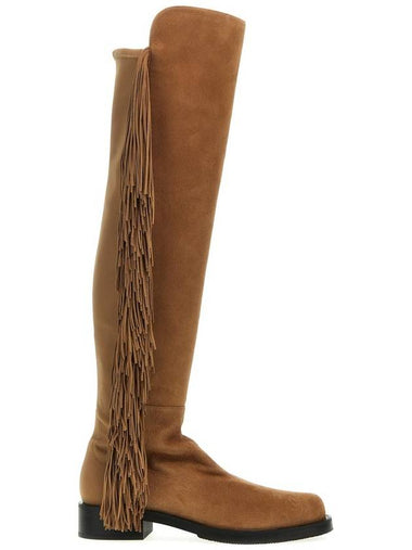 Stuart Weitzman '5050 Bold Fringe' Boots - STUART WEITZMAN - BALAAN 1