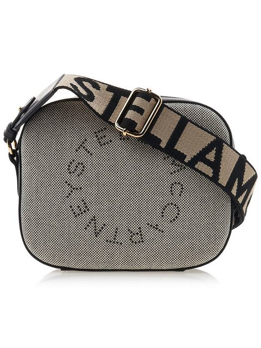 logo small camera cross bag black - STELLA MCCARTNEY - BALAAN.