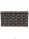 Black Tan Goyadin Canvas Richelieu Long Wallet APMRICHELIEU 03 - GOYARD - BALAAN 1