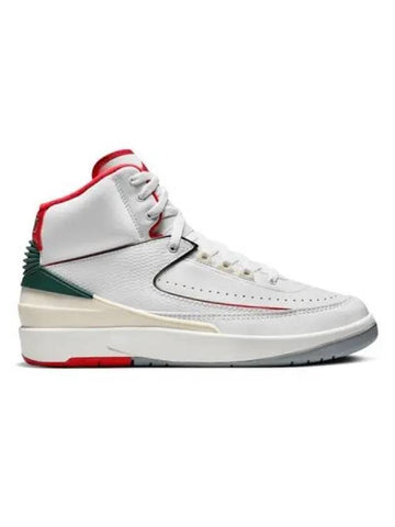 Air Jordan 2 Retro White Fire Red Fear - JORDAN - BALAAN 1