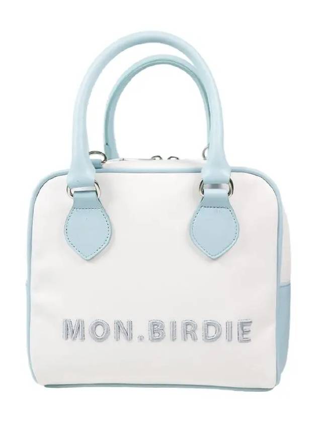 MONBIRDIE SQUARE TOTE BAG Montbirdie square tote bag_LBLUE - MONBIRDIE GOLF - BALAAN 2