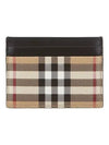 Vintage Check Card Wallet Beige - BURBERRY - BALAAN 2