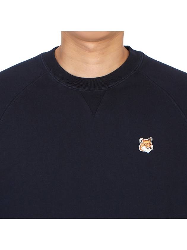 Fox Head Patch Classic Sweatshirt Navy - MAISON KITSUNE - BALAAN 7