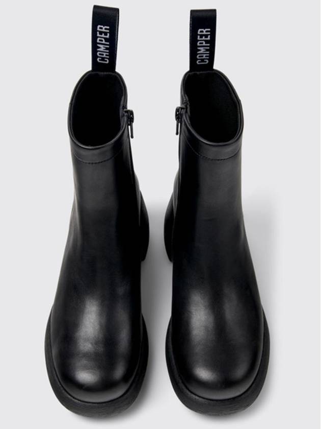 Thelma Leather Middle Boots Black - CAMPER - BALAAN 5