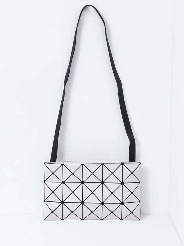 Lucent Matte Geometric Panel Cross Bag Silver - ISSEY MIYAKE - BALAAN 2