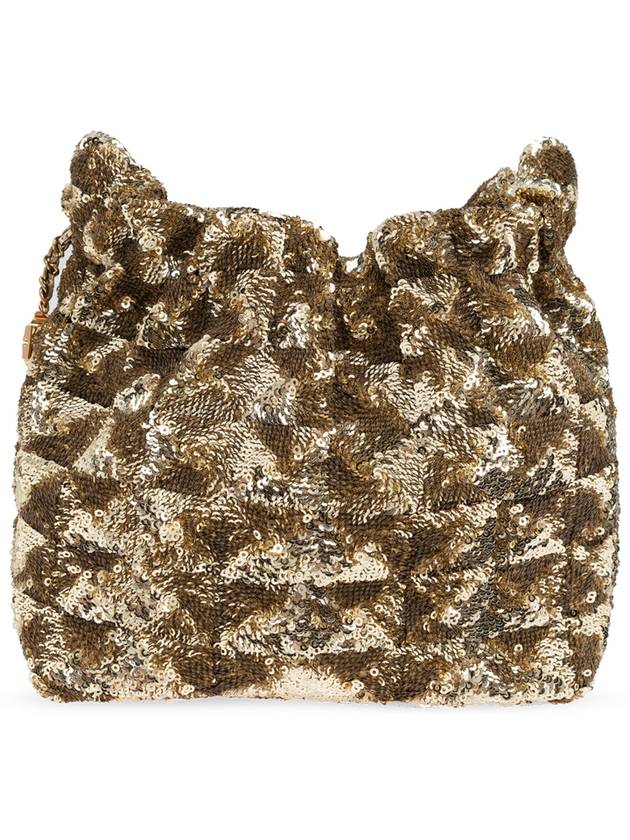 Tory Burch Sequin Fleming Mini 'bucket' Bag, Women's, Gold - TORY BURCH - BALAAN 3