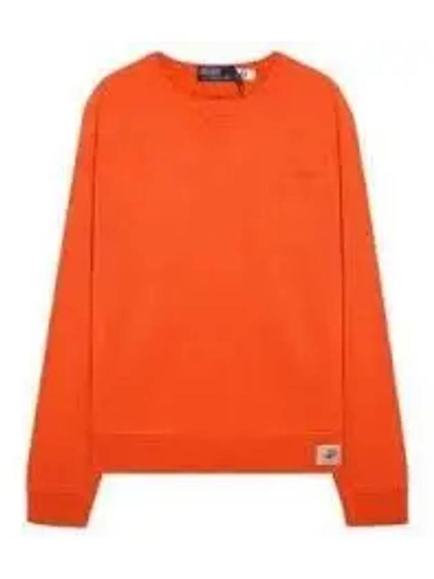 Pocket Patch Sweatshirt Orange - POLO RALPH LAUREN - BALAAN 2