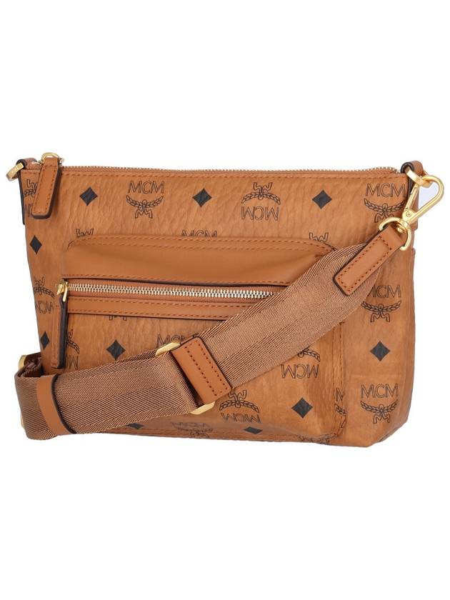 Aren Visetos Cross Bag Beige - MCM - BALAAN 3