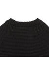 Panda 2312010399 BLACK Kids Knit Sweater Relaxed Fit - MINI RODINI - BALAAN 4