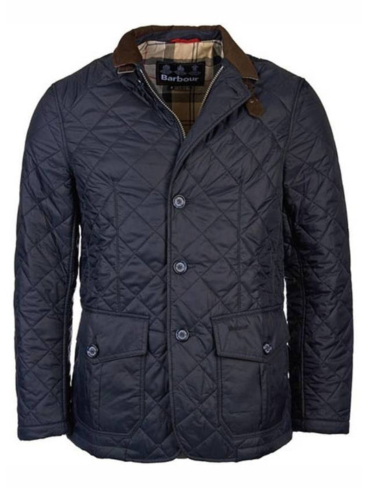 Men's Quilted Sander Jacket Navy - BARBOUR - BALAAN 1