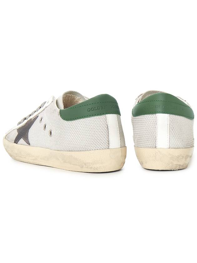 Super Star Mesh Panel Low Top Sneakers White - GOLDEN GOOSE - BALAAN 8