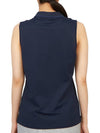 Collar Pleated Sleeveless Navy - G/FORE - BALAAN 5