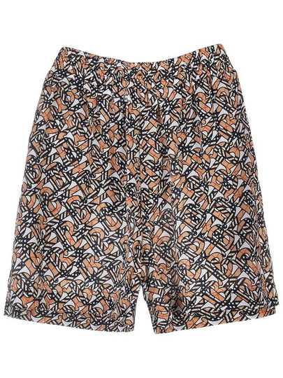 Women's Monogram Print Shorts - BURBERRY - BALAAN 2