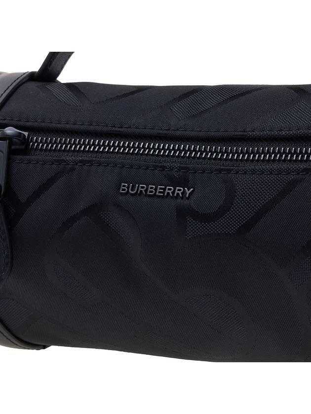 Monogram Jacquard Sound Cross Bag Black - BURBERRY - BALAAN 8