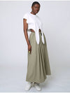 Loose Wide Pants Khaki Beige - ATHPLATFORM - BALAAN 5