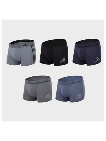 adidas UNDERWEAR Performance Mesh Draws 5 Pack A - ADIDAS - BALAAN 1